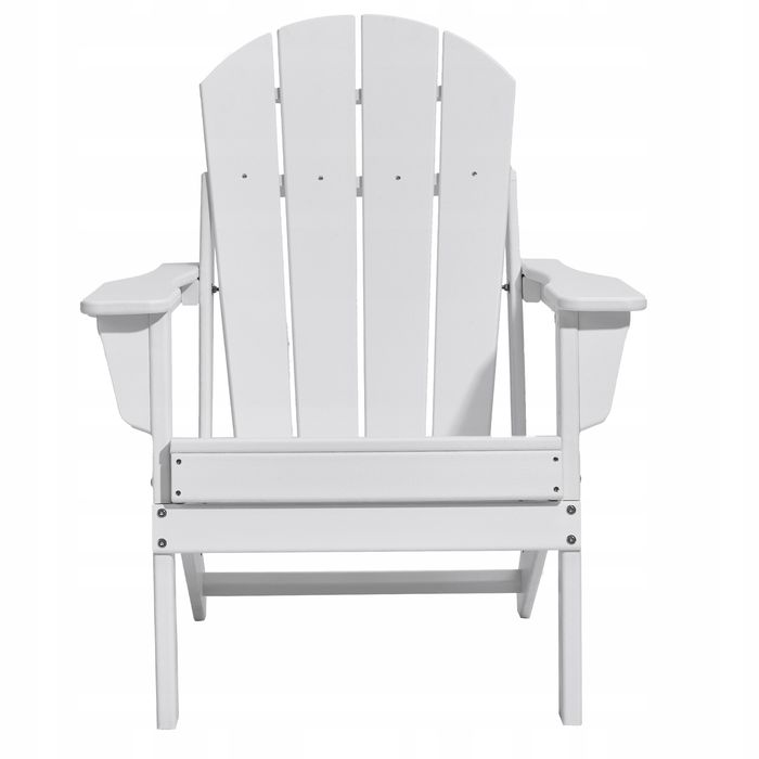 VEVOR plastikowy fotel adirondack zestaw 2 szt składany odporny na