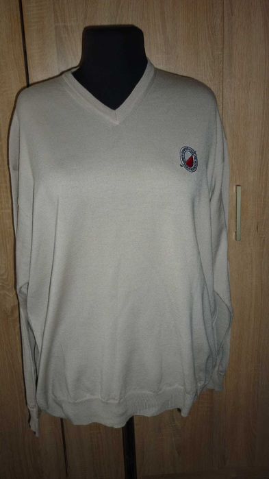 Lyle & Scott- wełniany męski sweter   r; XXL