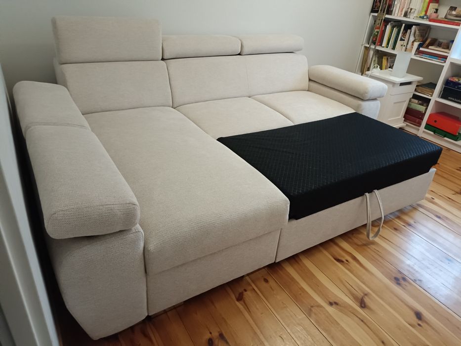 Narożnik z funkcją spania