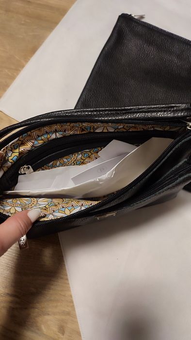 Nowy,oryginalny zestaw Batycki kosmetyczka,listonoszka,etui na laptopa