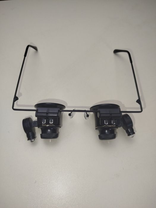 Увеличительные очки 20x лупа, ювелирам, часовщикам