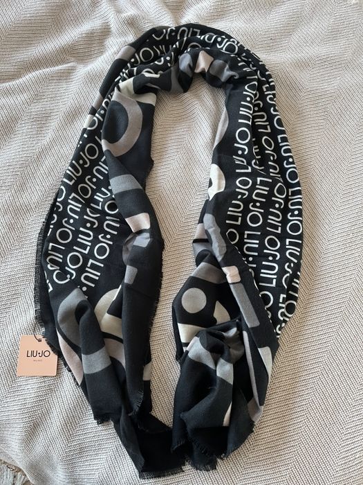 Szal szalik chusta Liu Jo by Milano nowy długi ciepły na jesień zimę