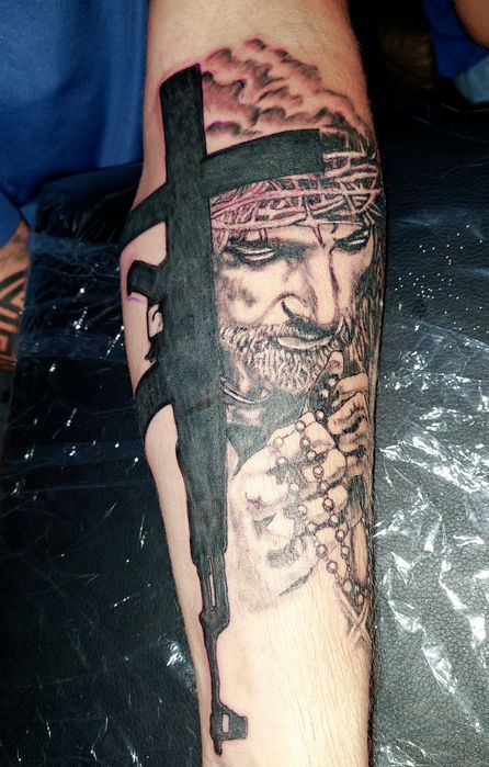 Перекрытие шрамов. Татуировка Днепр