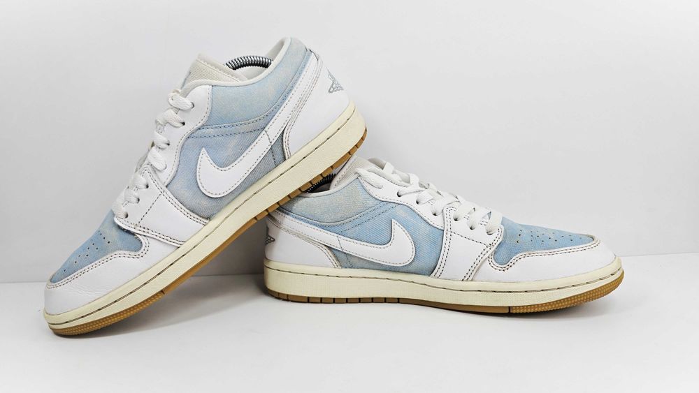 Nike Air Jordan 1 Low SE biało błękitne r.40 eu
