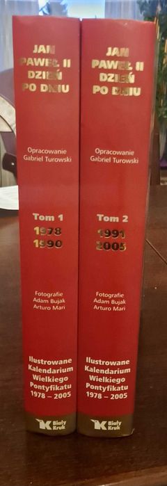 Jan Pawel 2 .dzień po dniu tom 1 i 2