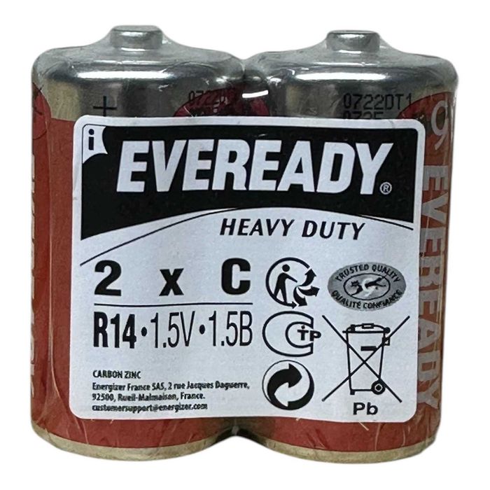 Батарейка Energizer Eveready Heavy Duty R14