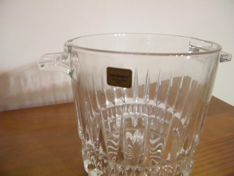 Conjunto Balde Gelo + 6 Copos cristal LUMINARC