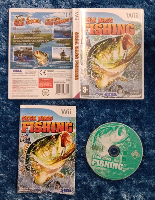 Sega Bass Fishing Nintendo Wii