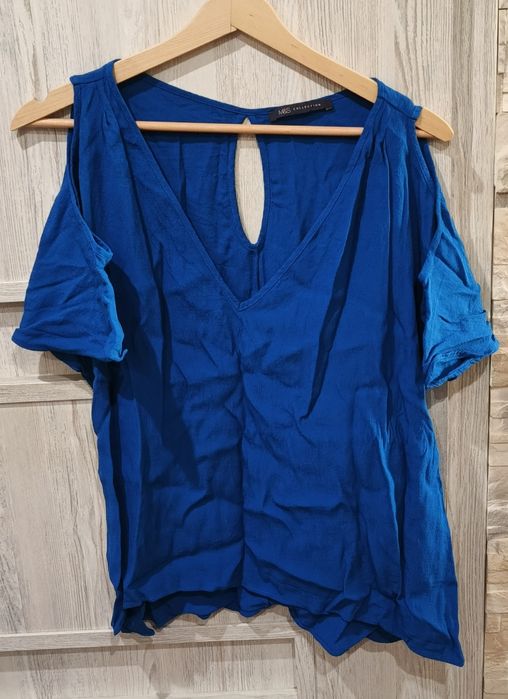 Bluzka rozm.46 niebieska