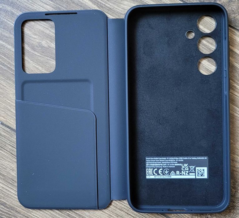 Etui Samsung Smart View Wallet Case do Galaxy A35 5G czarne NOWE