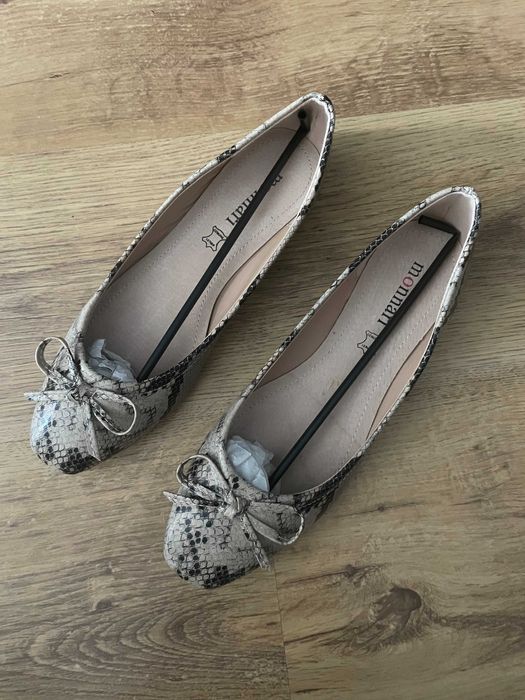 Letnie baleriny damskie Monnari • Okazja • NOWE • Roz 39
