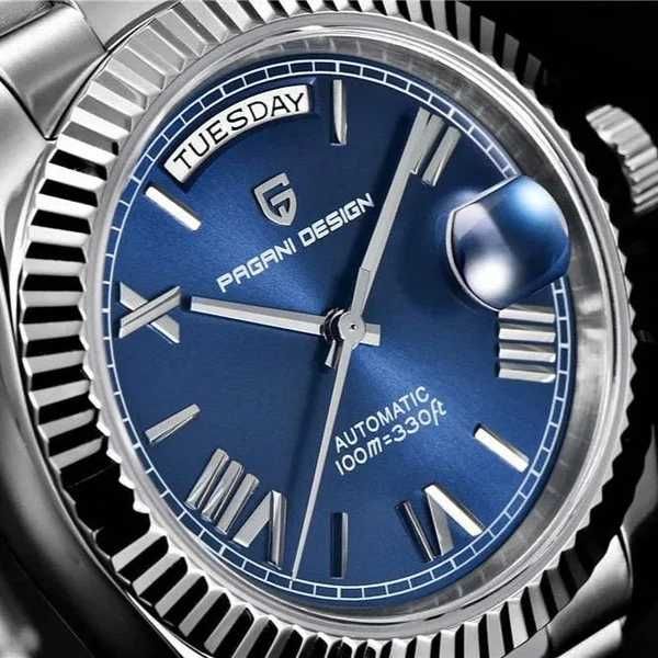 Pagani Design PD-1752 36MM 100M / 10ATM Nowy, GW 12 miesięcy Blue