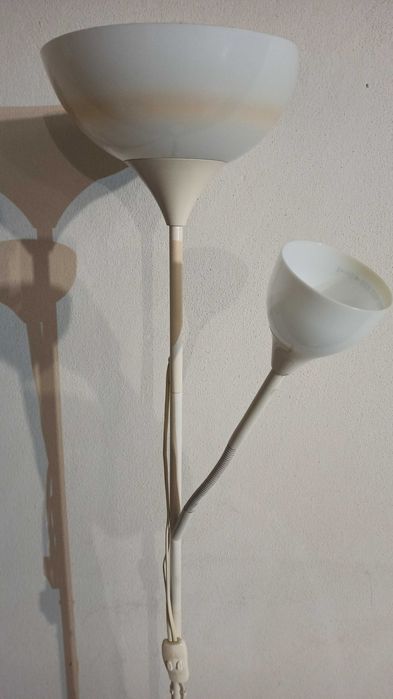 Candeeiro de sala p/ duas lâmpadas