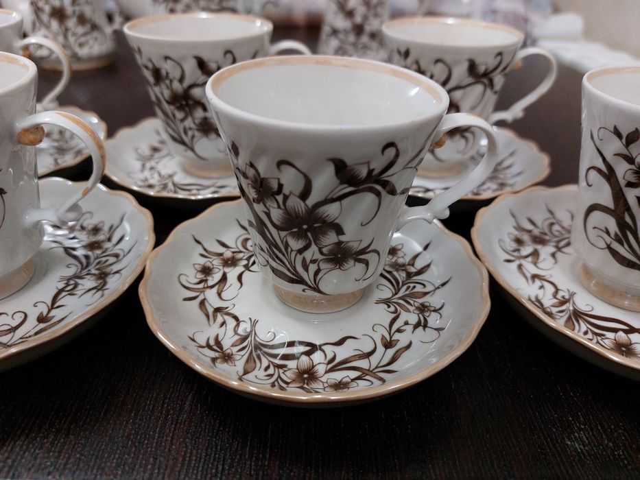 Винтажный кофейный сервиз Коростень.: 550 грн. - Посуда / кухонная