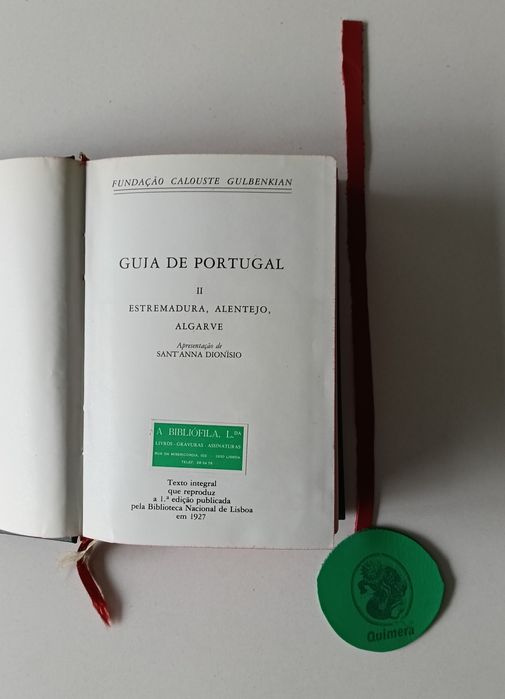 Guia de Portugal II, Estremadura, Alentejo, Algarve