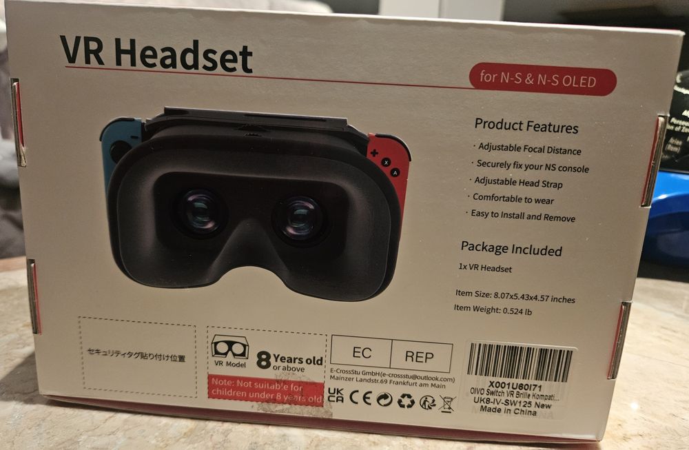 VR Headset para Nintendo Switch