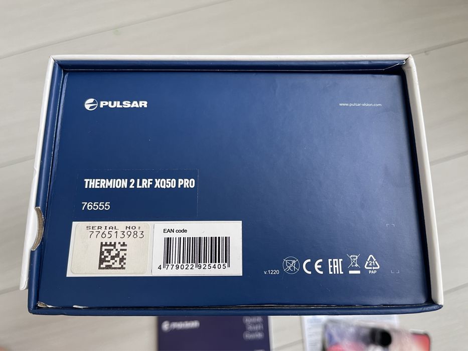 Тепловізійний приціл Pulsar Thermion 2 LRF XQ50 Pro (384x288) 1800м