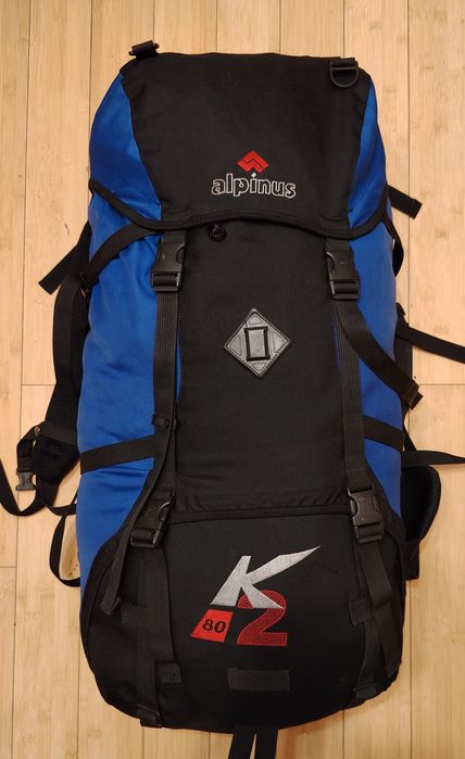 Płecsk turystyczny Alpinus K2 80L  Wygodny i trwały