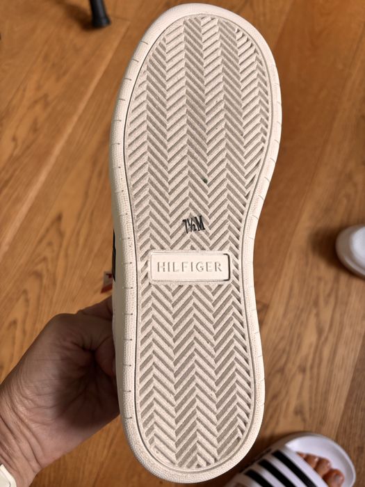 Sneakersy adidasy białe buty z logo Tommy Hilfiger EUR 38 US 7,5 nowe