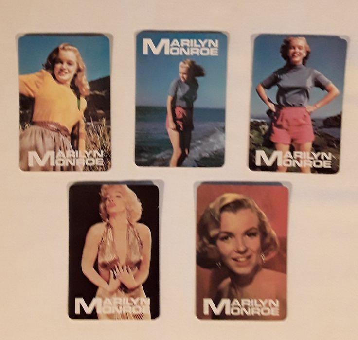 Calendários de bolso Marilyn Monroe - 1987