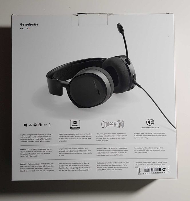 Słuchawki steelseries arctis 3
