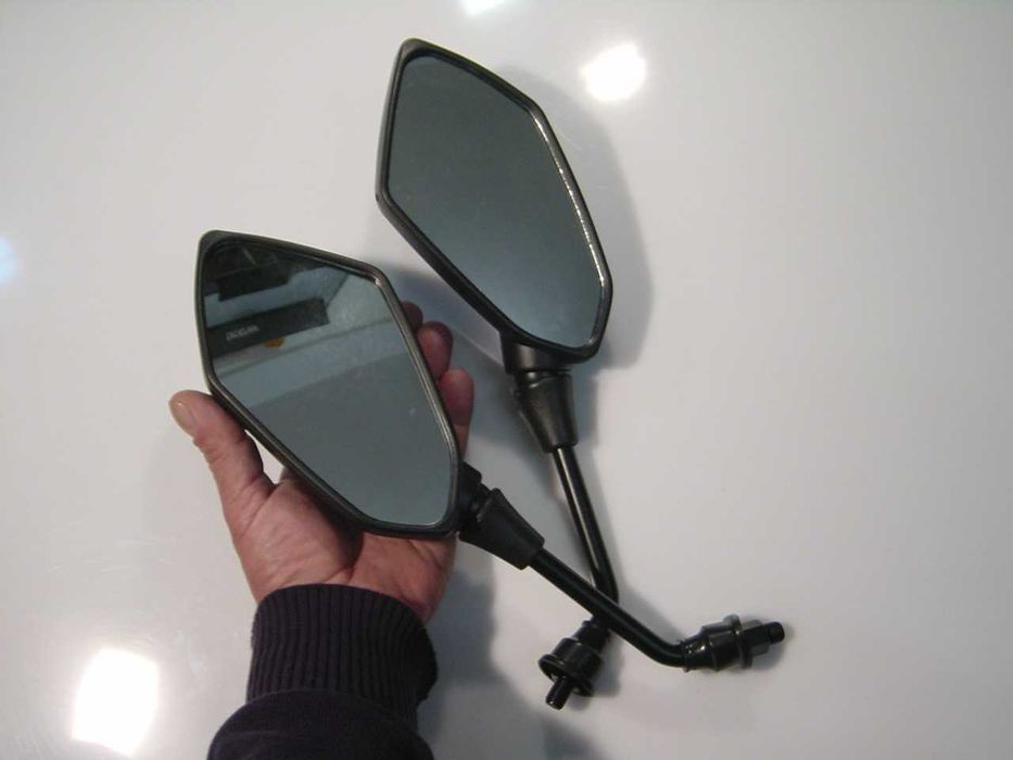 Espelhos retrovisores para mota