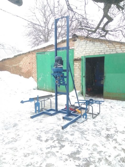 Новая буровая установка 4 кВт. От производителя. С штангами на 40 м.
