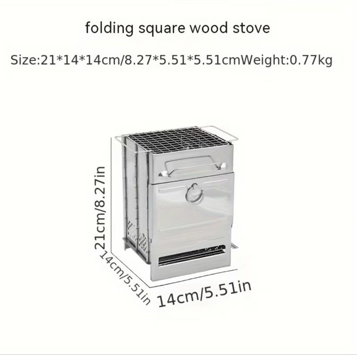 Mino fogão dobravel portatil