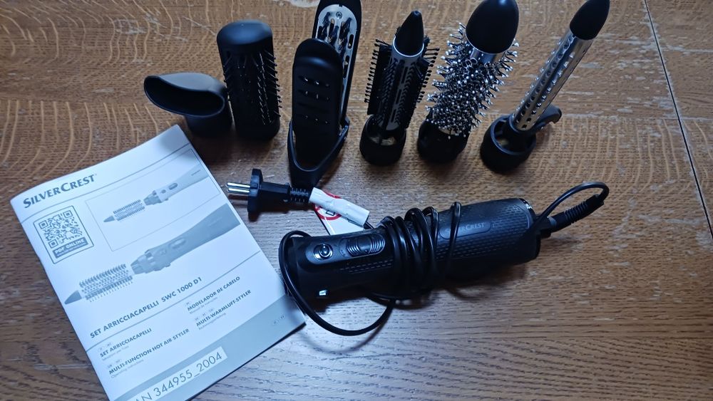 Modelador de cabelo de ar quente