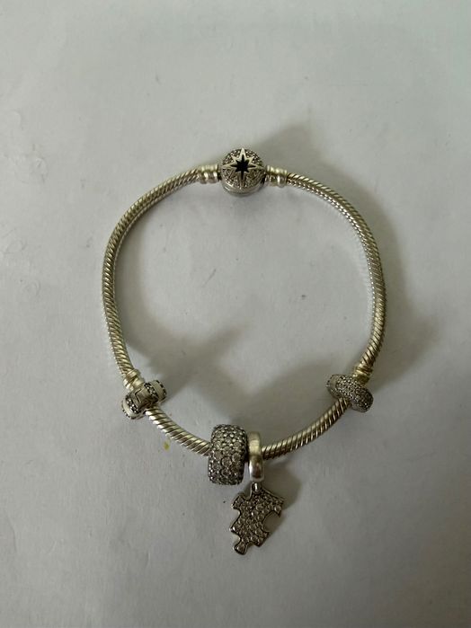 Браслет Pandora Браслет "Полярна зірка" 19см і пару намистин