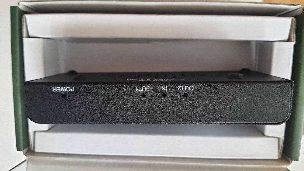 HDMI спліттер PowerPlant 1×4 4K 60Hz (HDCP 2.0, HDMI V2.0, 3D)