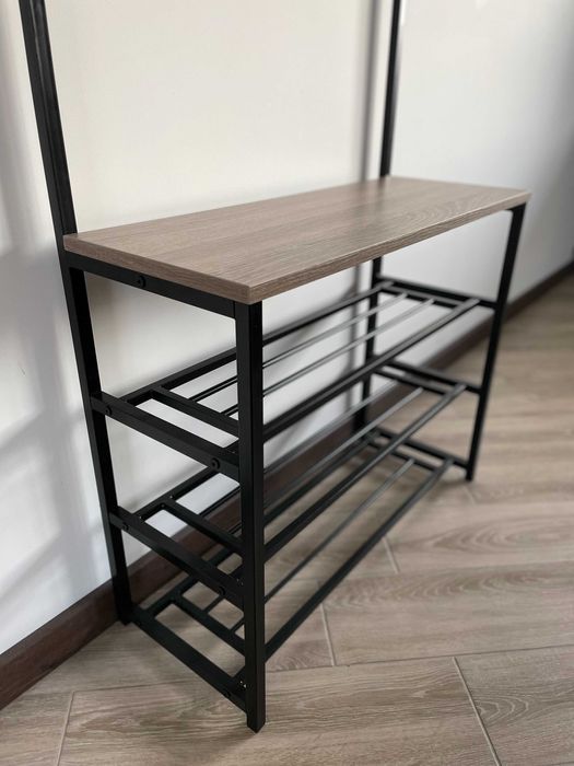 Вішалка універсальна напольна металева SUNRISE. Стиль Лофт.