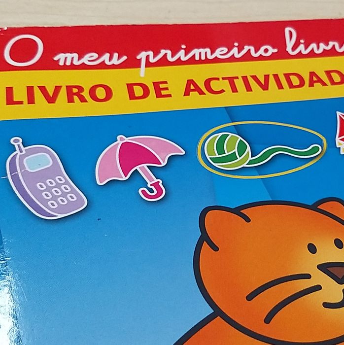 O meu primeiro livro de atividades.