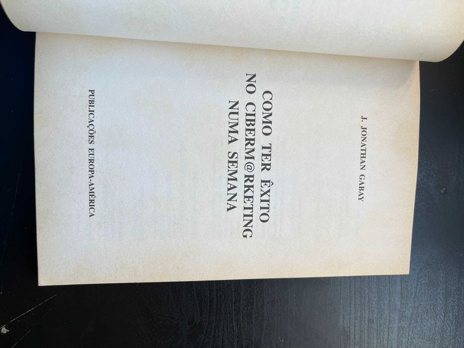 Como ter Êxito no Cibermarketing numa Semana de J. Jonathan Gabay