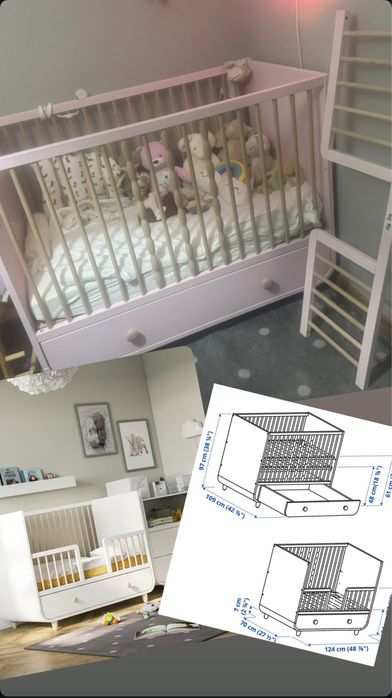 Berço evolutivo ikea