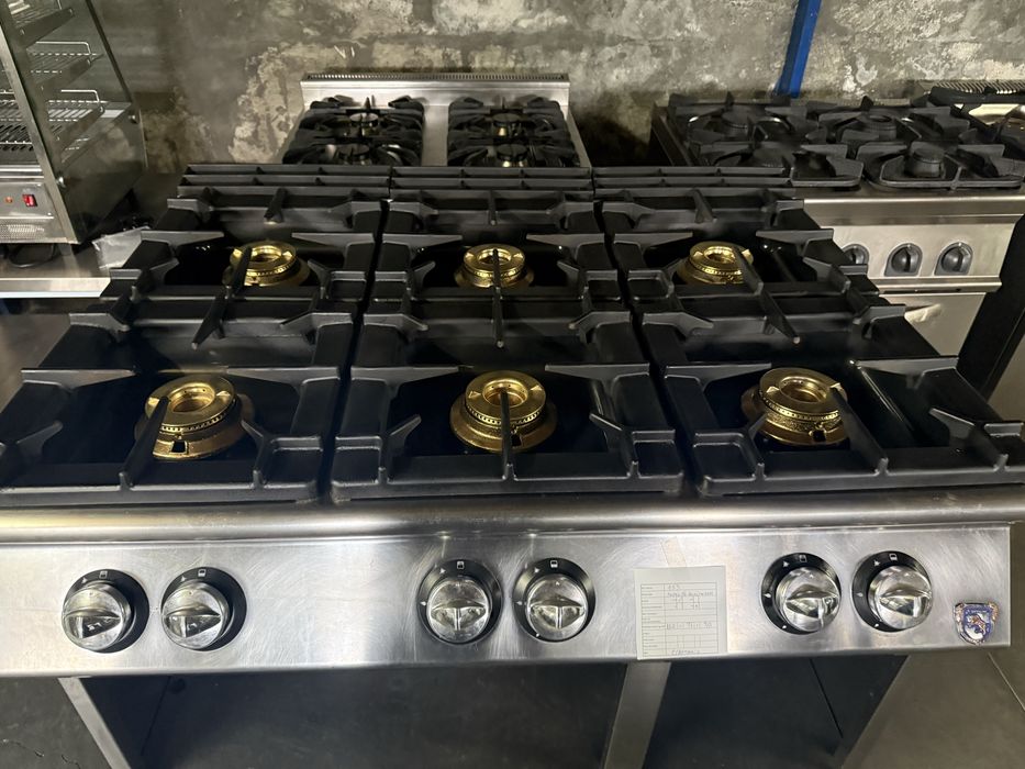 Fogão industrial Virtus  6 Queimadores a gaz botija