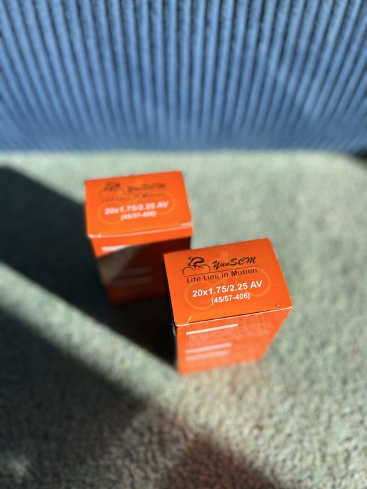 2 Câmaras de Ar para Bicicleta 20” – Novas