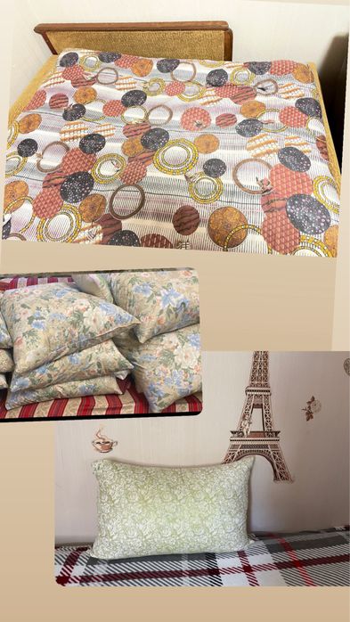 Матрас ватний подушка перо 50/70 70/70 текстиль