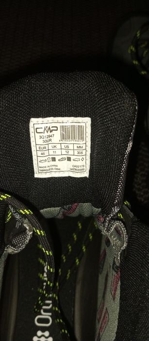 черевики CMP RIGEL 46