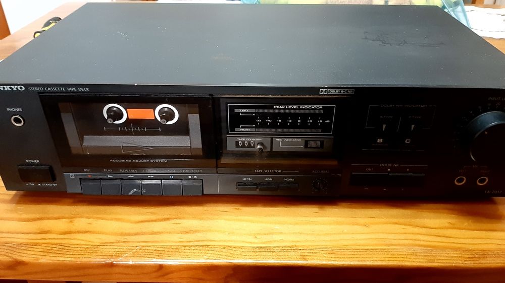 Gravador, leitor de cassetes