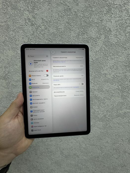 Планшет Apple iPad Air 11 M3 128 GB Wifi Purple