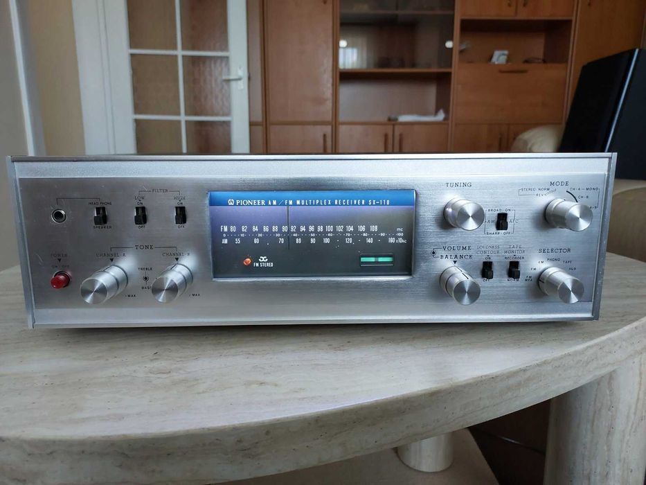 Ламповий ресивер Pioneer SX-110 (1960-ті) — Повний High-End Рекап, Нові лампи
