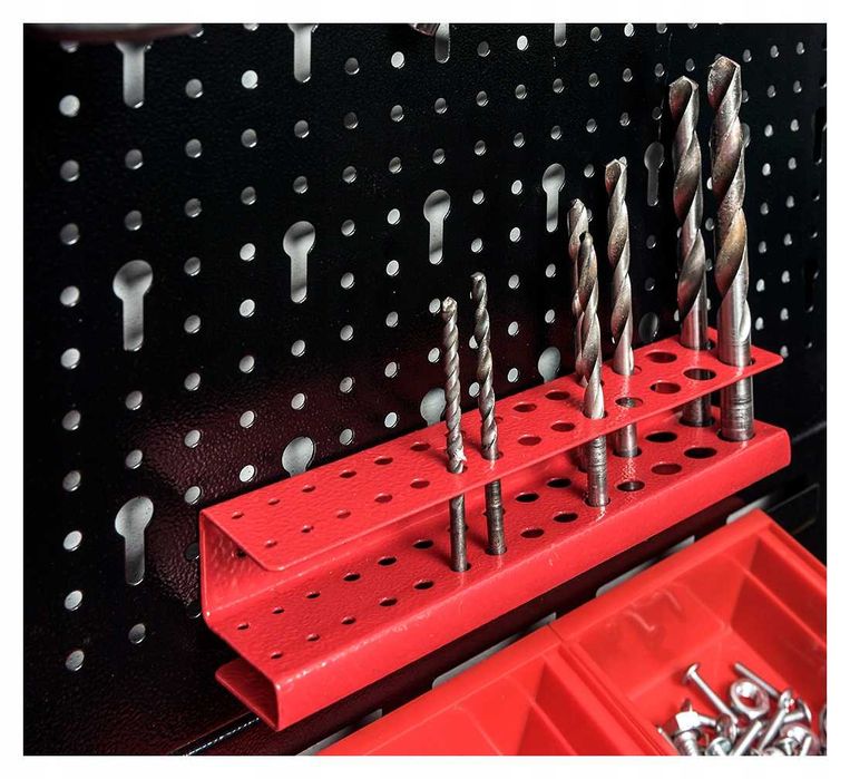 Tablica Narzędziowa Warsztatowa Metalowa 119x89,5 Redats czerwona