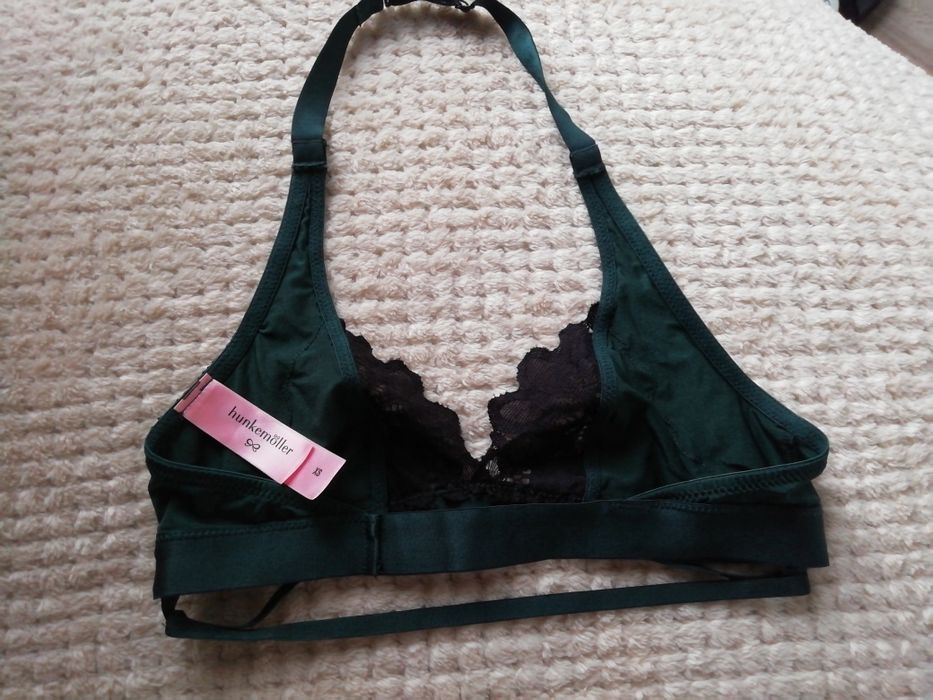 Biustonosz XS butelkowa zieleń