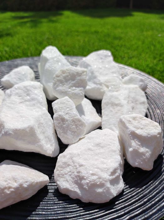 Kamień ozdobny Grys śnieżny thassos