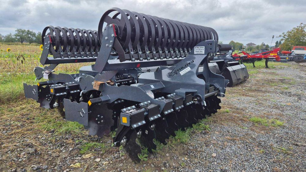 wał daszkowy strunowy rurowy do brony agregatu talerzówka