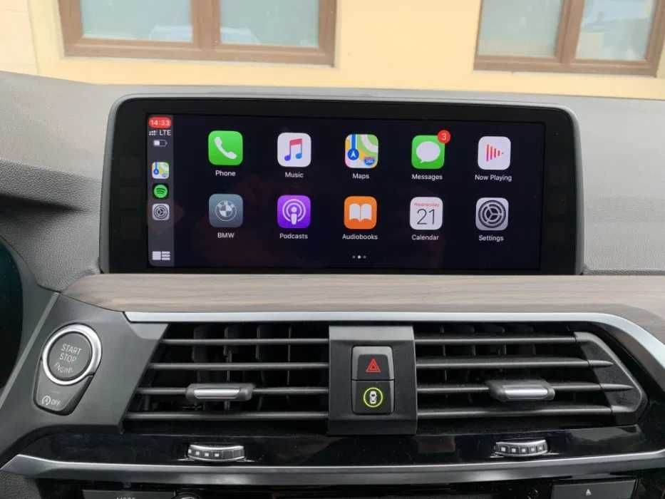 CarPlay BMW / MINI NBT Evo Fullscreen  Video Mapy
