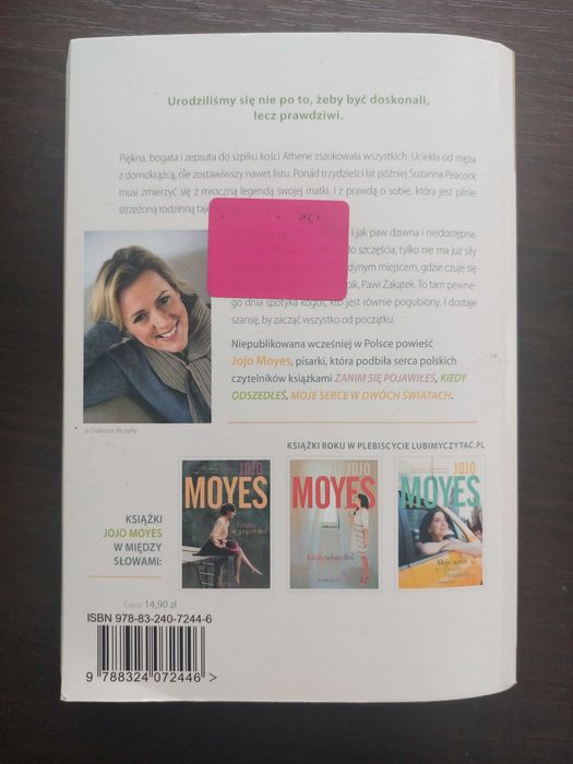 Kolory pawich piór  Jojo Moyes