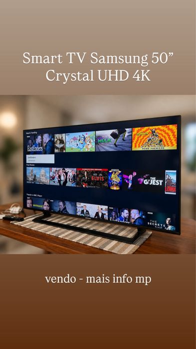 Samsung 50” Crystal UHD 4K