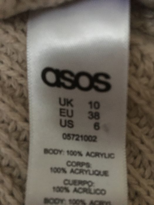 Sweter Asos nowy rozmiar 38 M